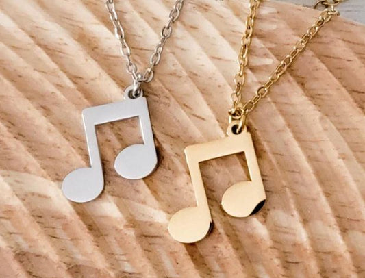 Music Notes Necklace