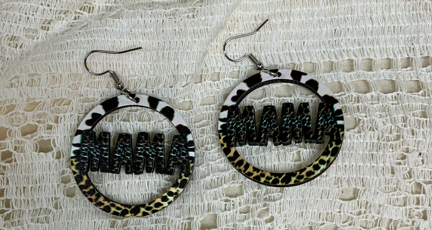 #185 Mama earrings