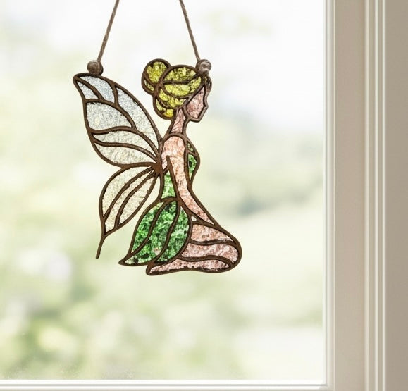 CLASS - Crushed Glass Resin Sun Catcher