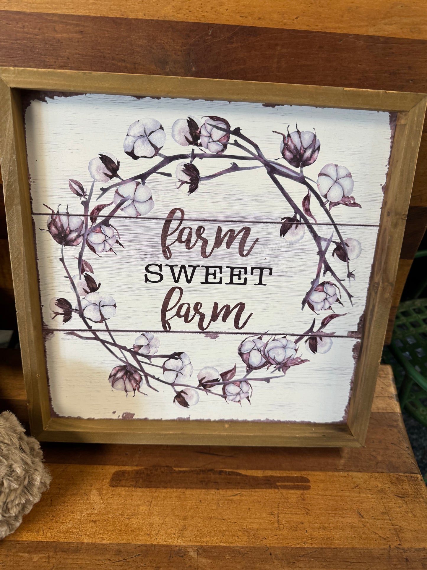 Farm sweet farm sign