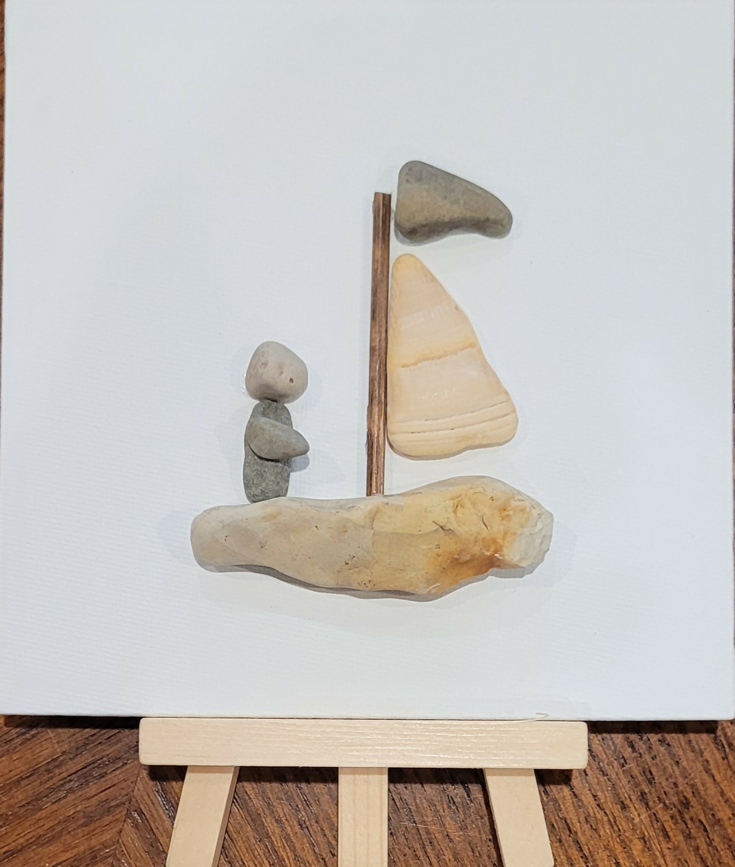 75 sailboat w/easel 4x4