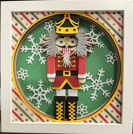 3D Layered Nutcracker Shadowbox