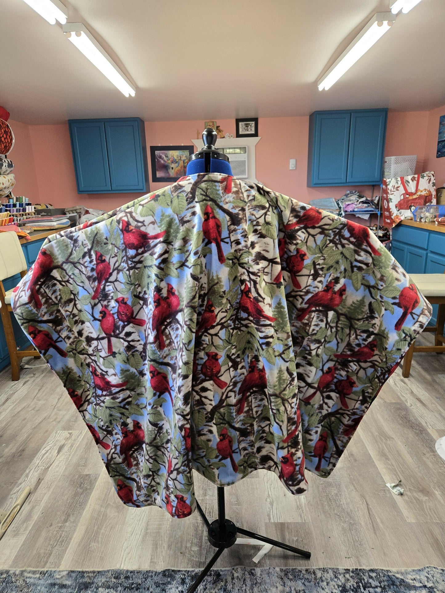 Cardinals on Birch trees