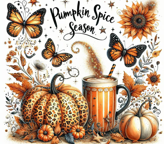 Pumpkin Spice Season Decal