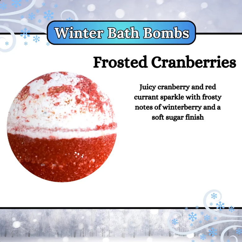 Winter Bath Bombs