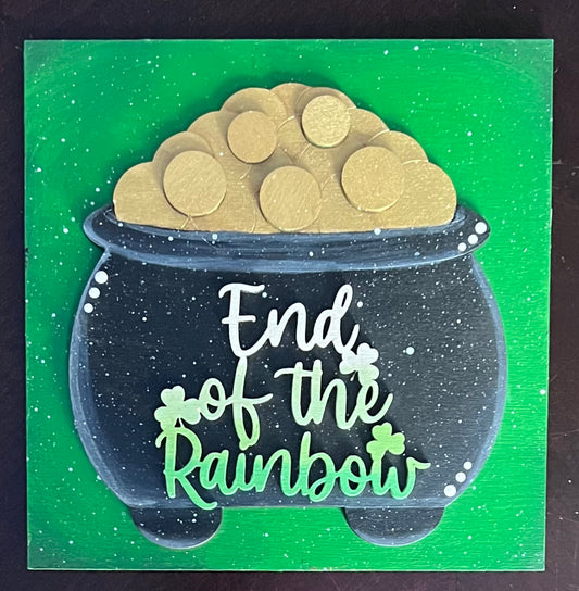 Pot of Gold Insert for Hanging Frame