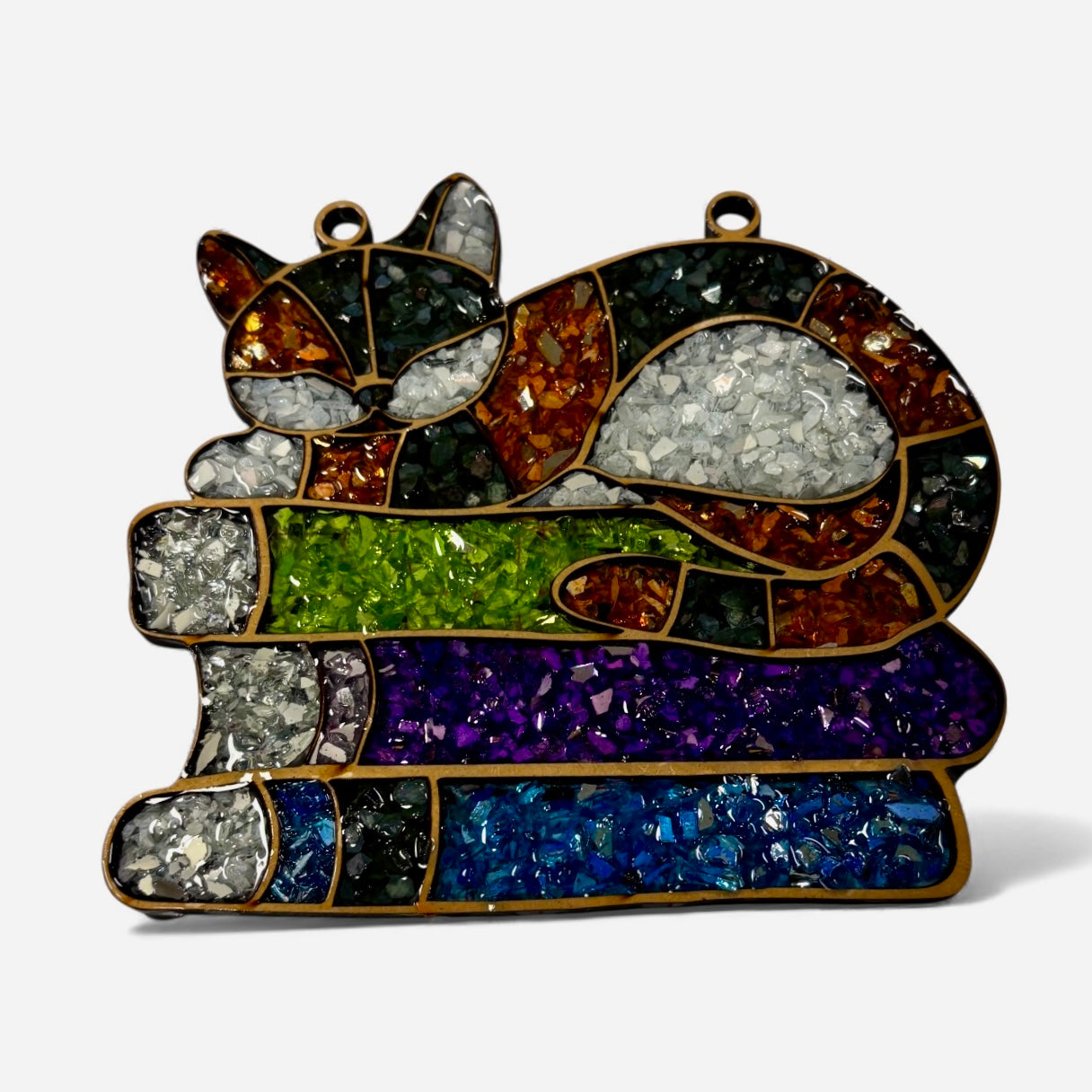 CLASS - Crushed Glass Resin Sun Catcher