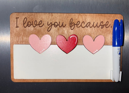 I Love You Because - Magnet