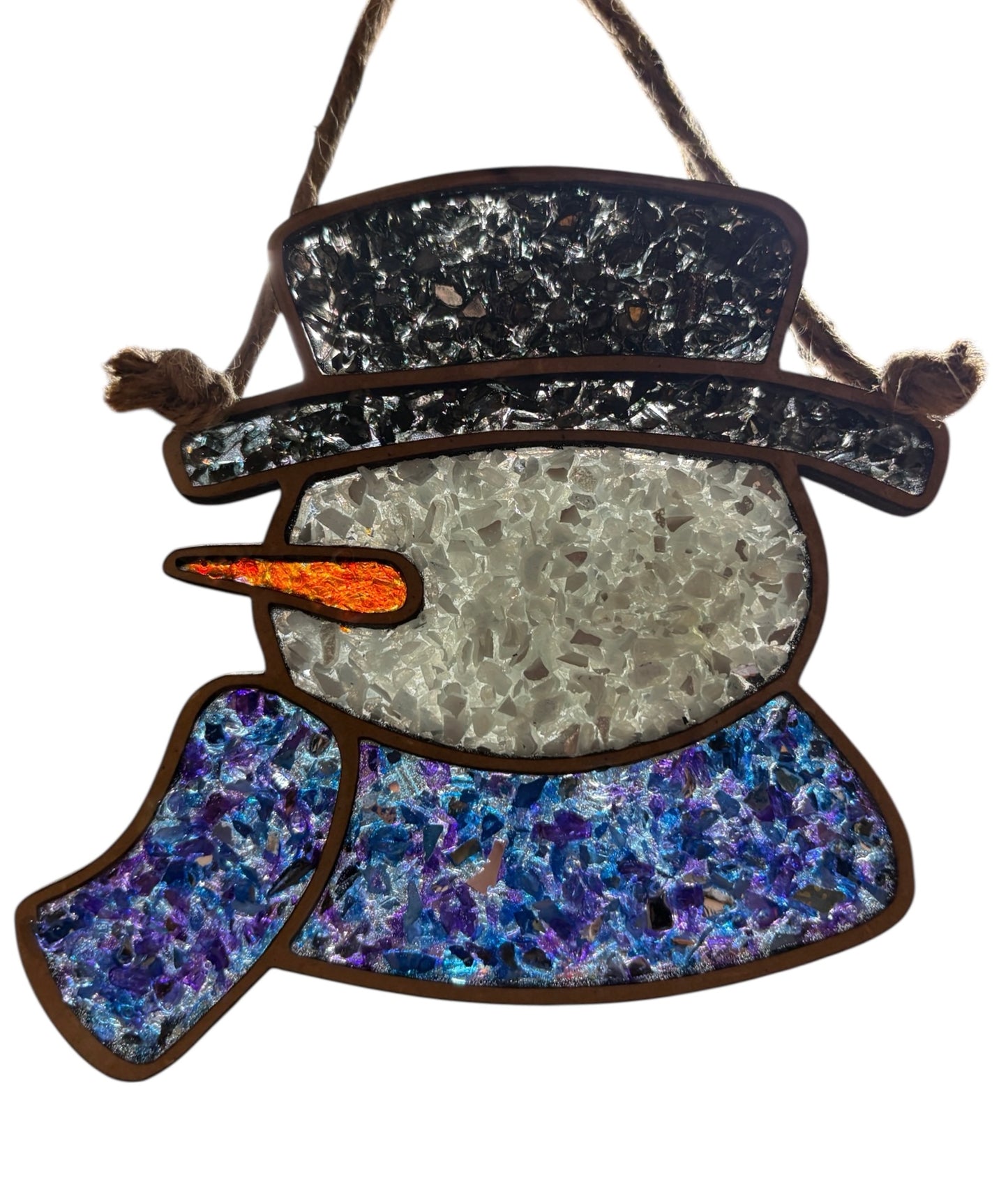 CLASS - Crushed Glass Resin Sun Catcher