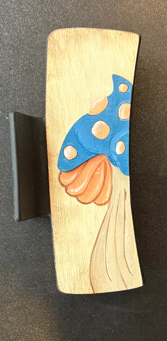 Mushroom Hair Clip