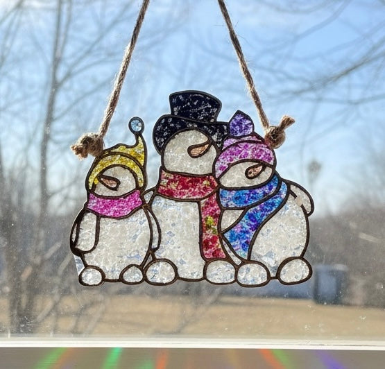 CLASS - Crushed Glass Resin Sun Catcher