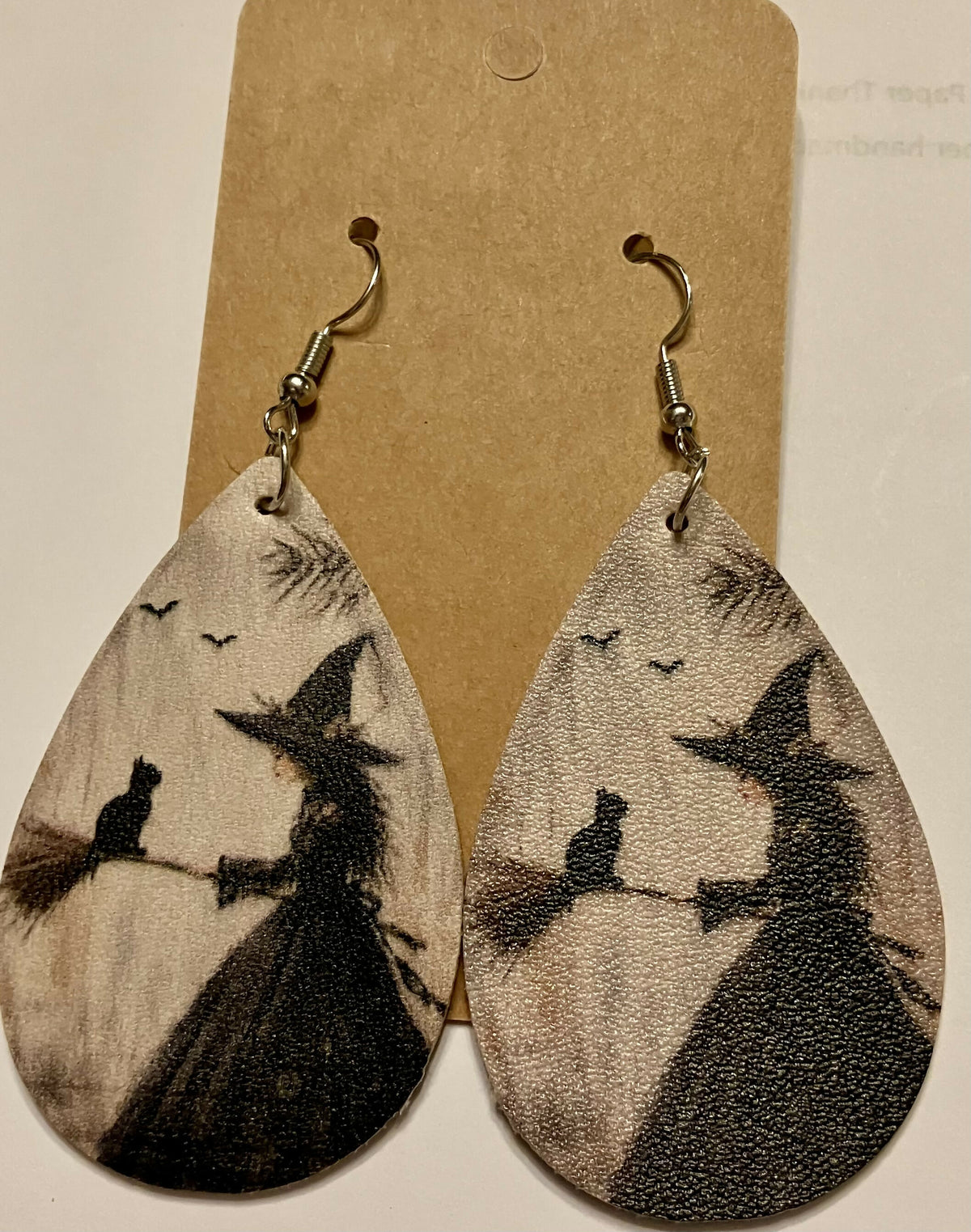 #3341 Witch/cat earrings