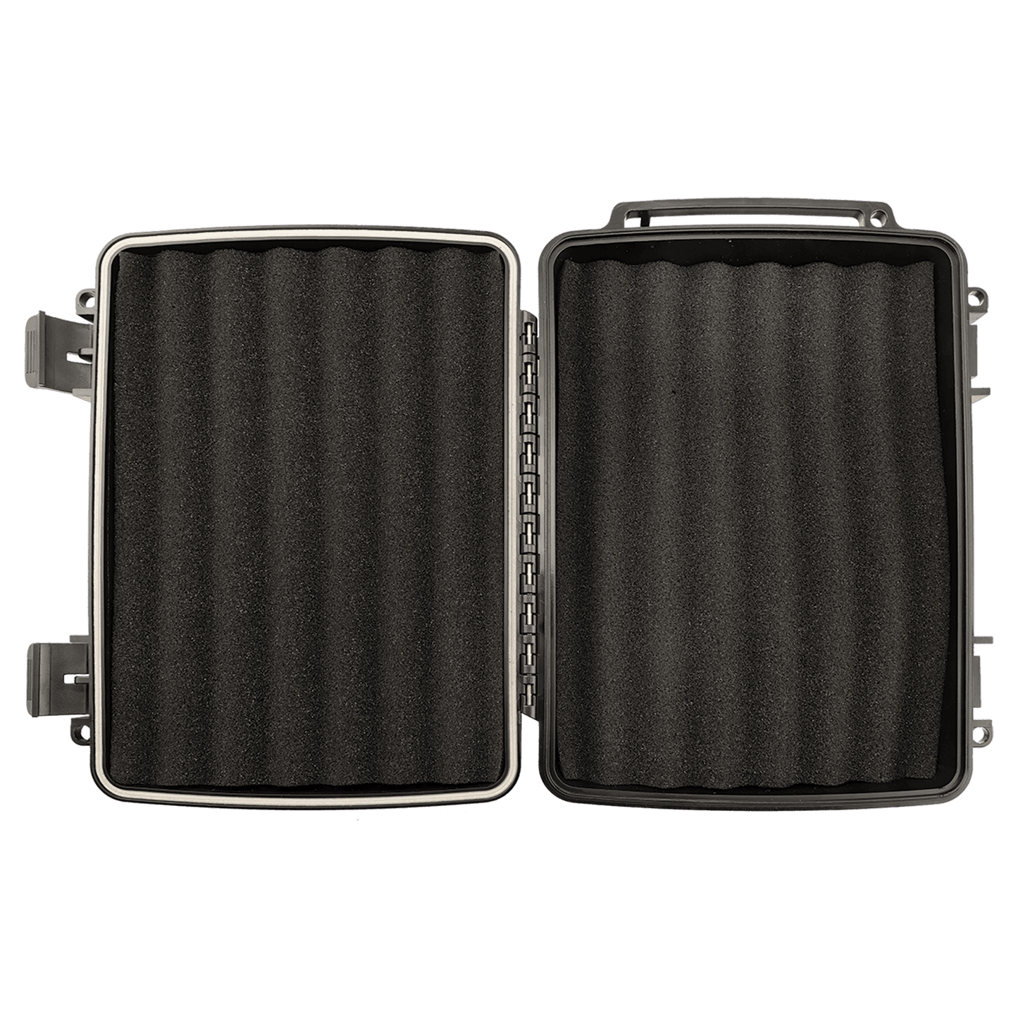 Travel Cigar Case - Laserable Leatherette, Creekside Collection, Dark Brown