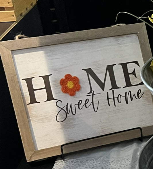 Home Sweet Home sign
