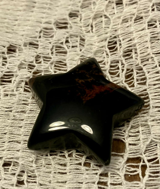 Mahagony jasper star #1069