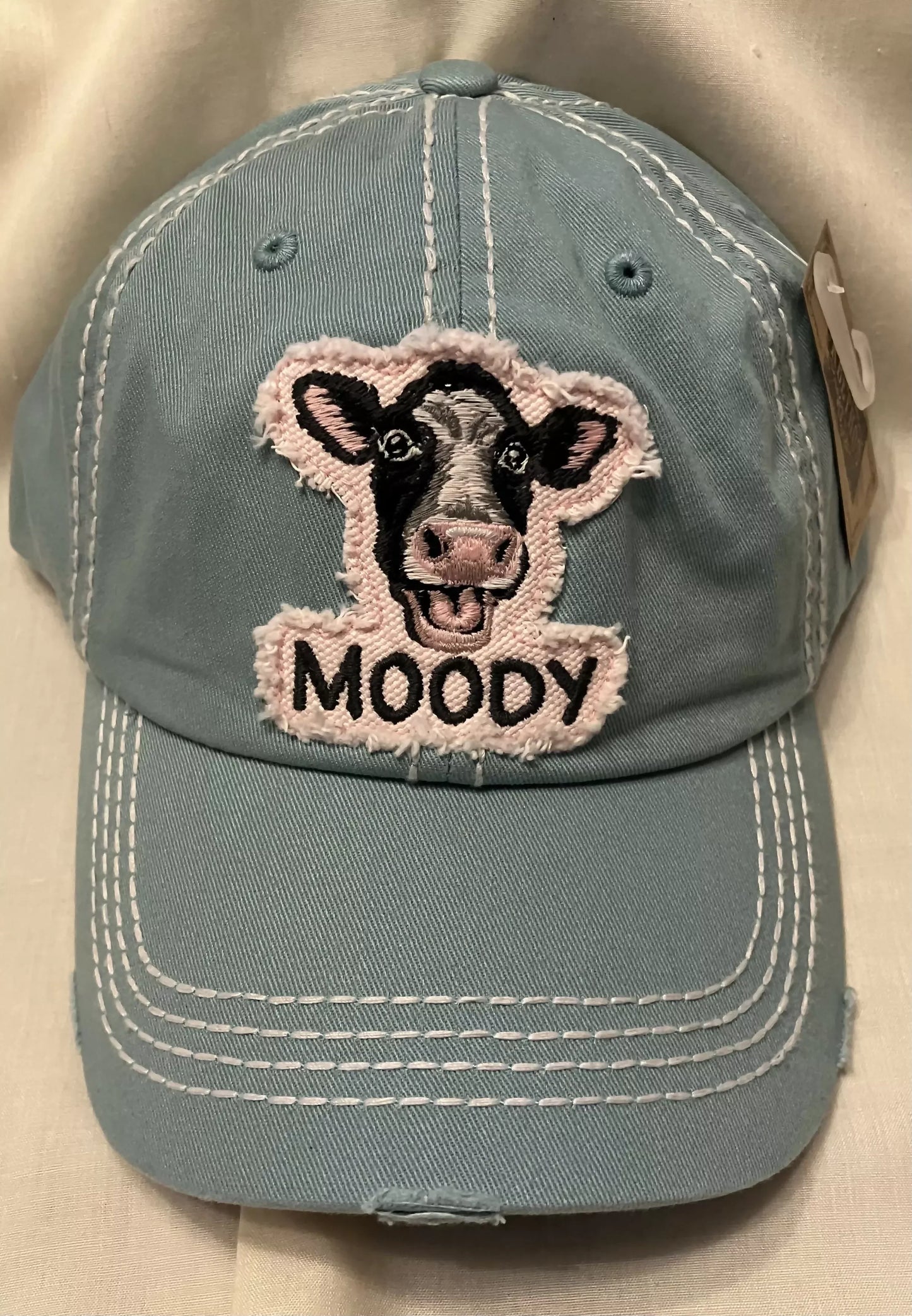 #3121 Hat -moody/sea green