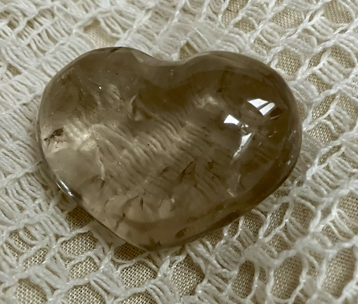 #159 Small quartz heart