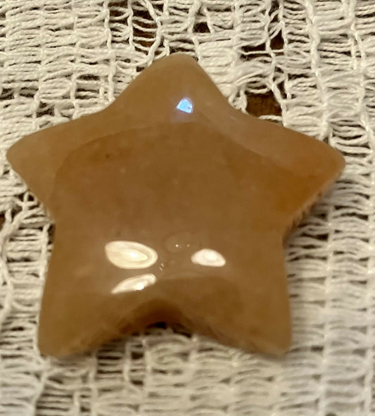 Carnelian crystal star #2177