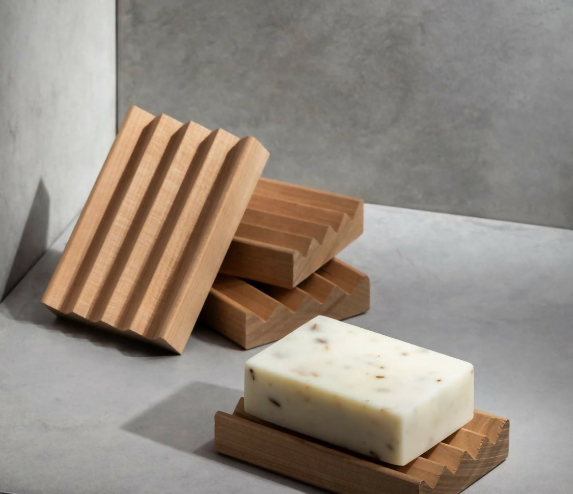 Alder Wood Soap Dish