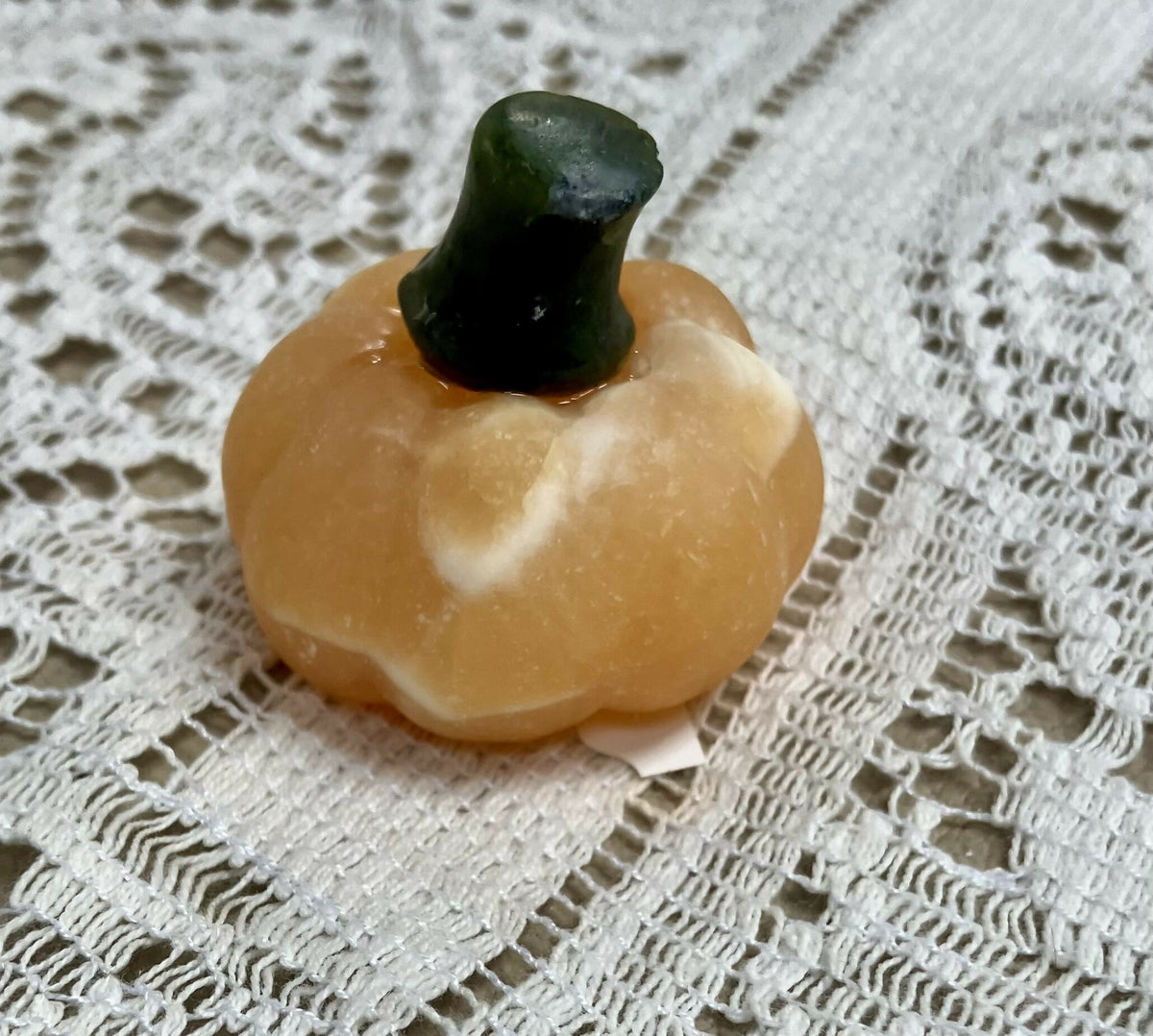 #3308 Orange calcite pumpkin