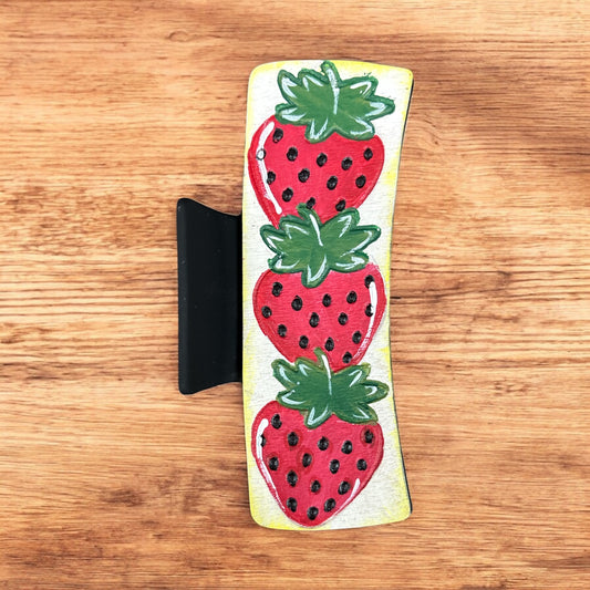 Strawberries Hair Clip