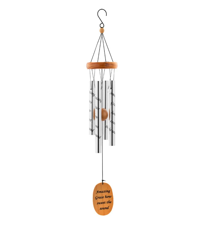 38" Amazing Grace Sentiment Windchime