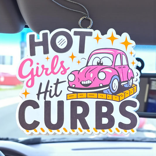Hot Girls Hit Curbs Car/Room Freshie