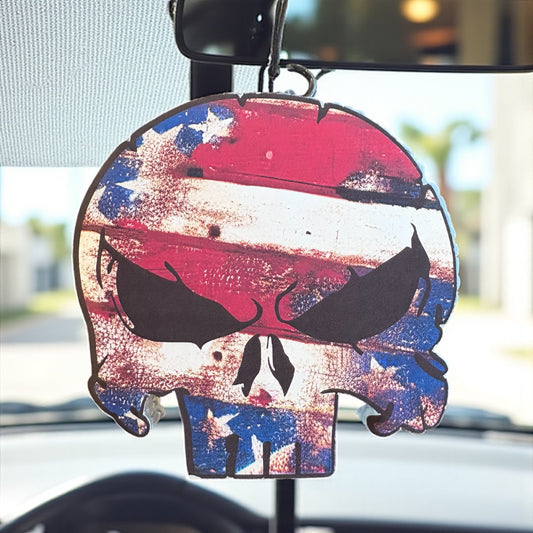 Punisher Skull Car/Room Freshie