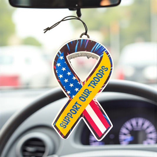 Support Our Troops Car/Room Freshie