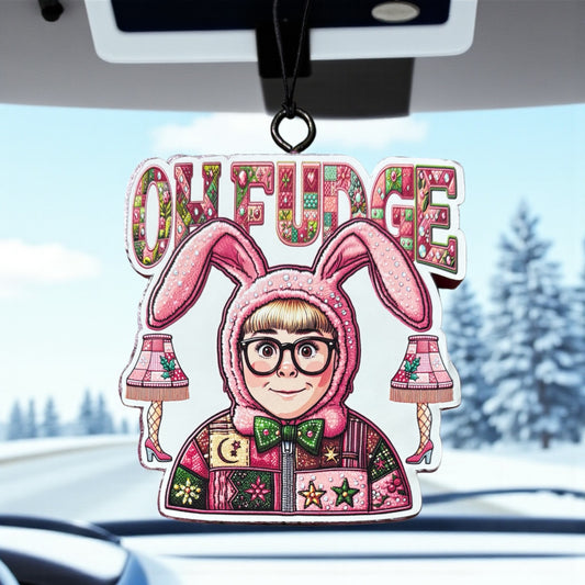 Oh Fudge! Car Freshie