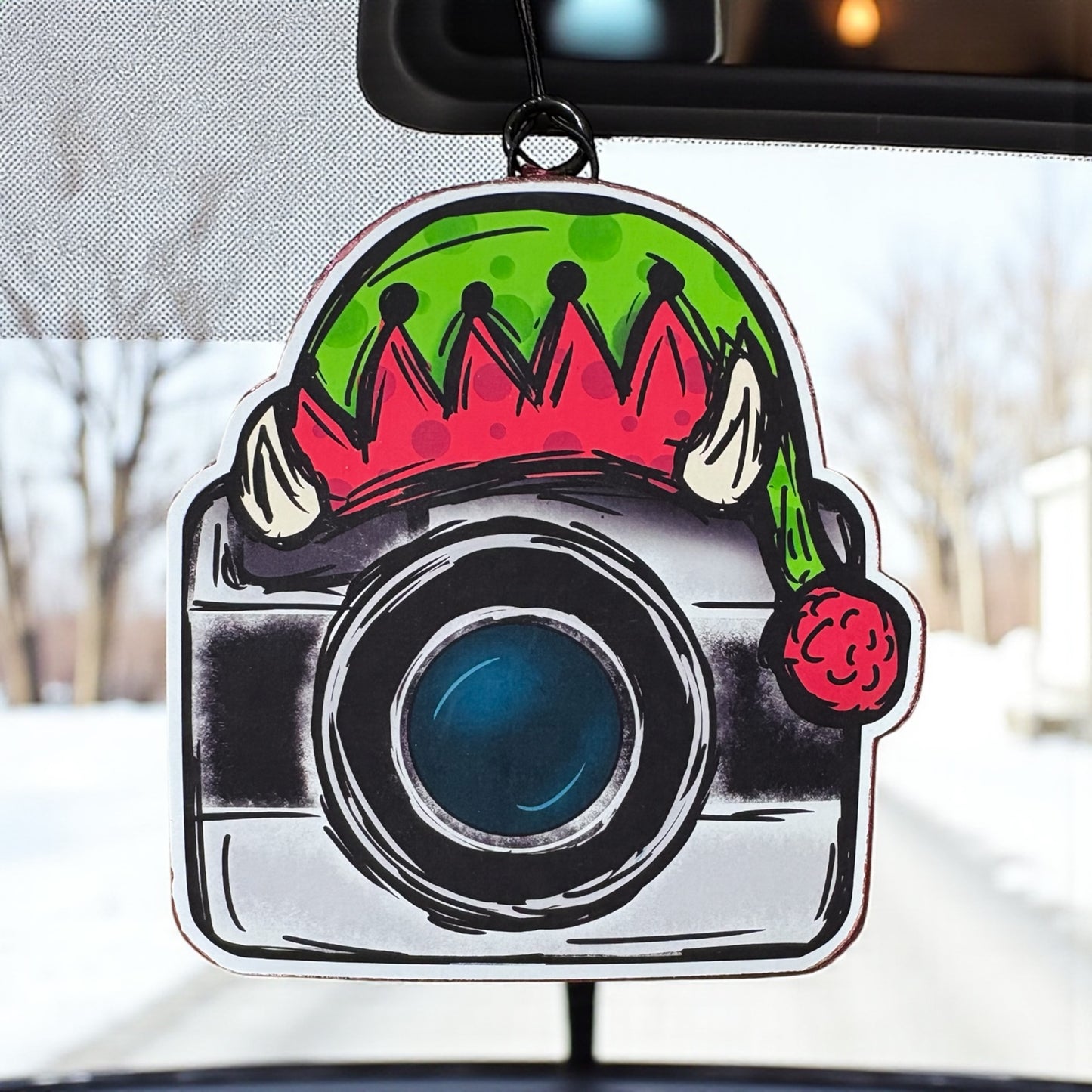 Elf Camera Car Freshie