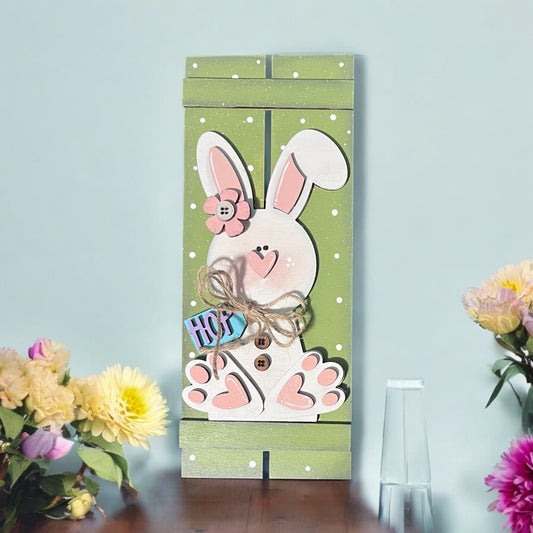 Bunny Pallet home decor
