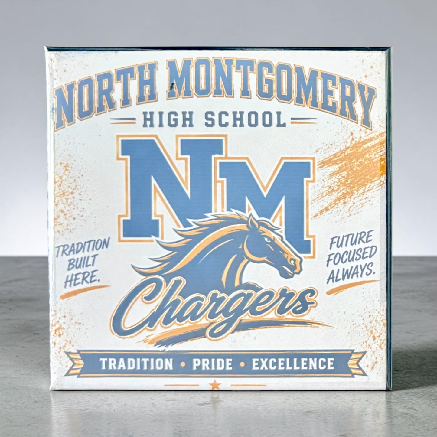 North Montgomery High School Square Magnet