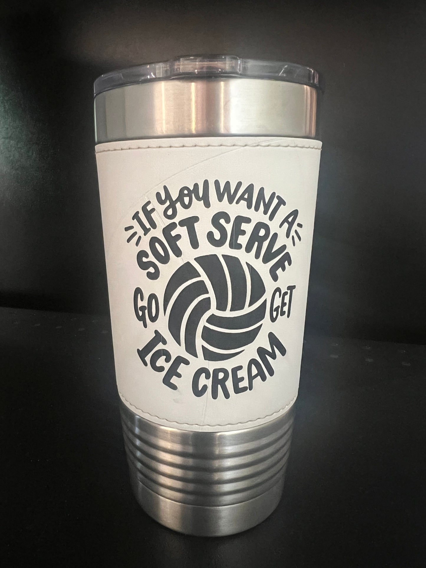 20oz Polar Camel Tumbler Leatherette Sports Tumbler