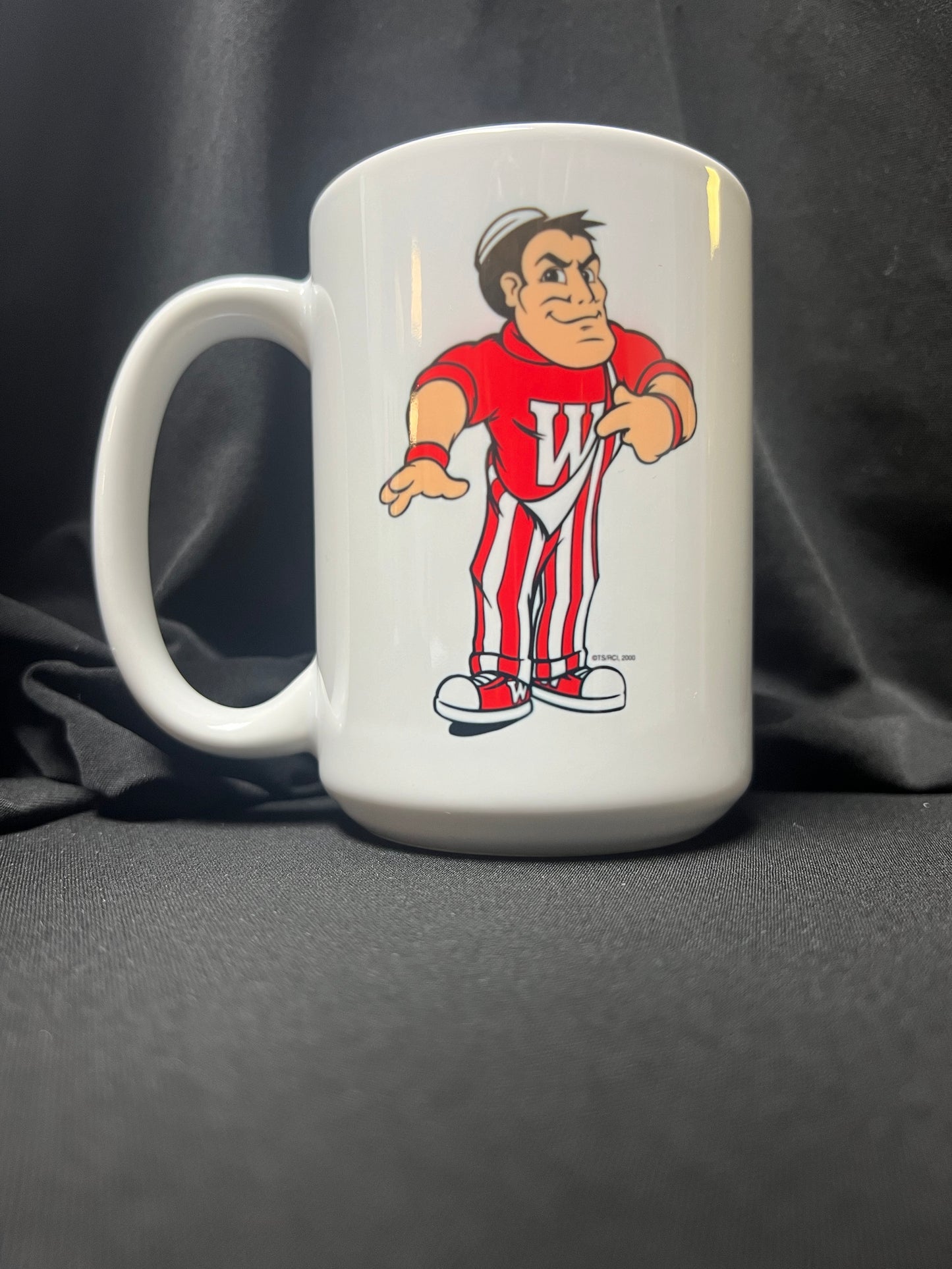 15 OZ CERAMIC GLASS MUG - Wabash Wally