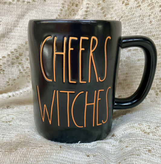#1467 RD Cheers witches mug