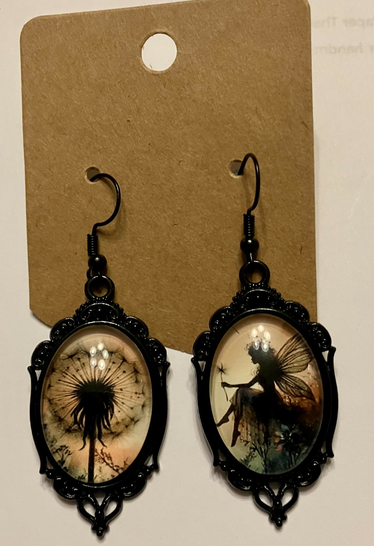 #3335 Fairy & Dandelion earrings