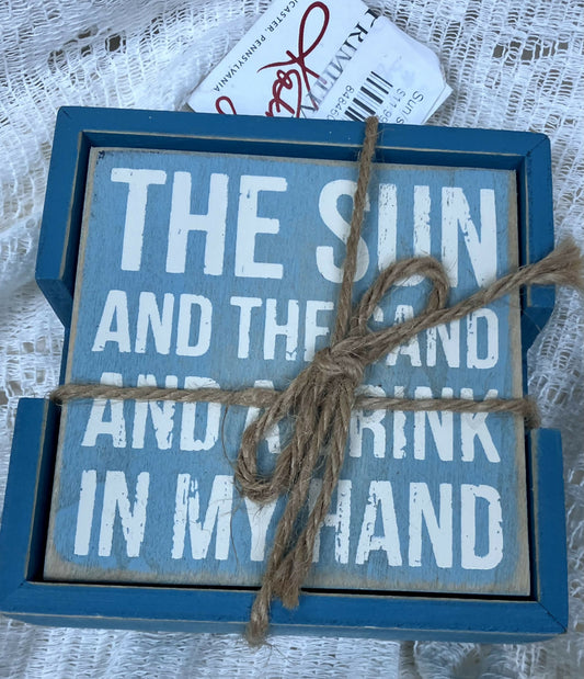 #2810 KP Beach coaster set