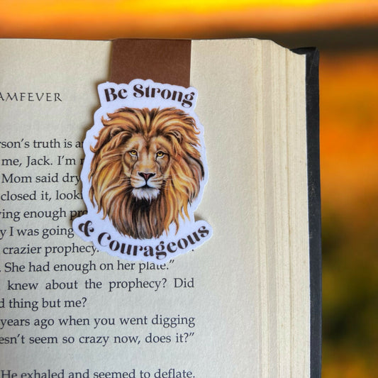 Lion Magnetic Bookmark