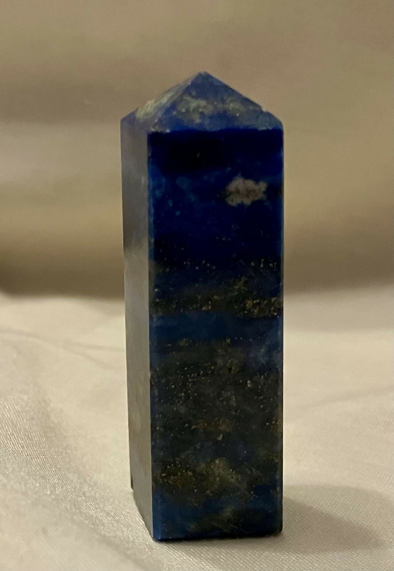2" Lapis obelisk #1053