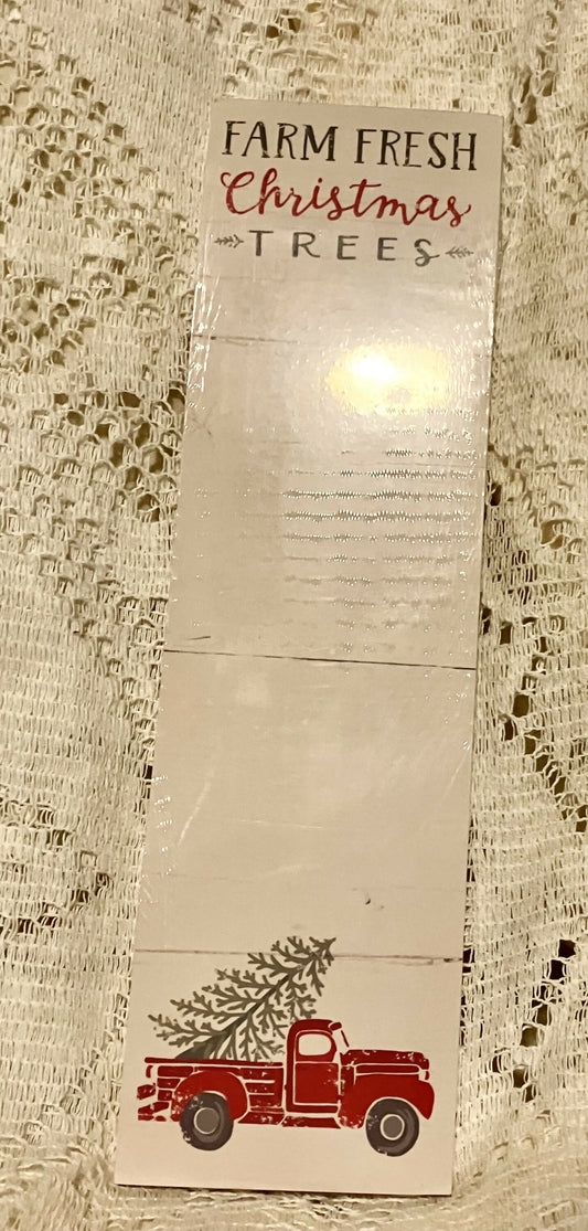 Farm fresh notepad #2680