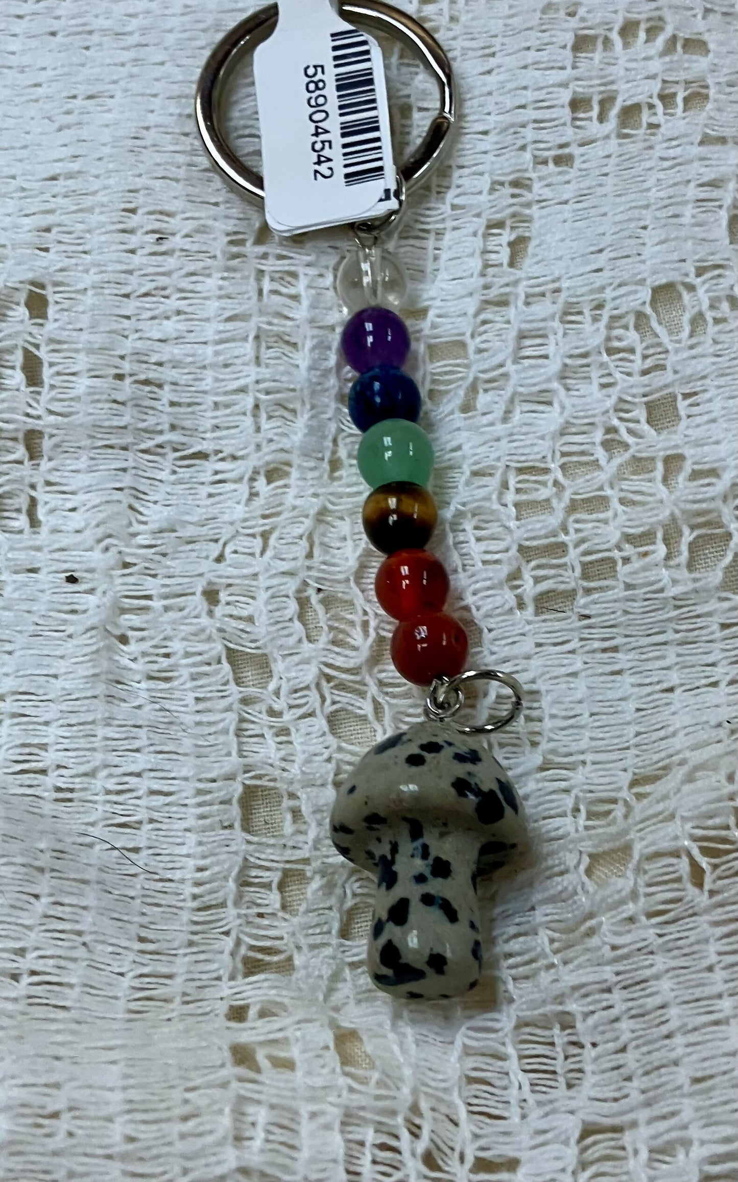 #56 Mushroom keychain