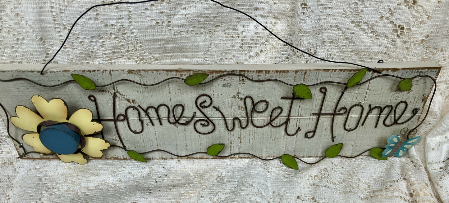 #1467 Home sweet home sign