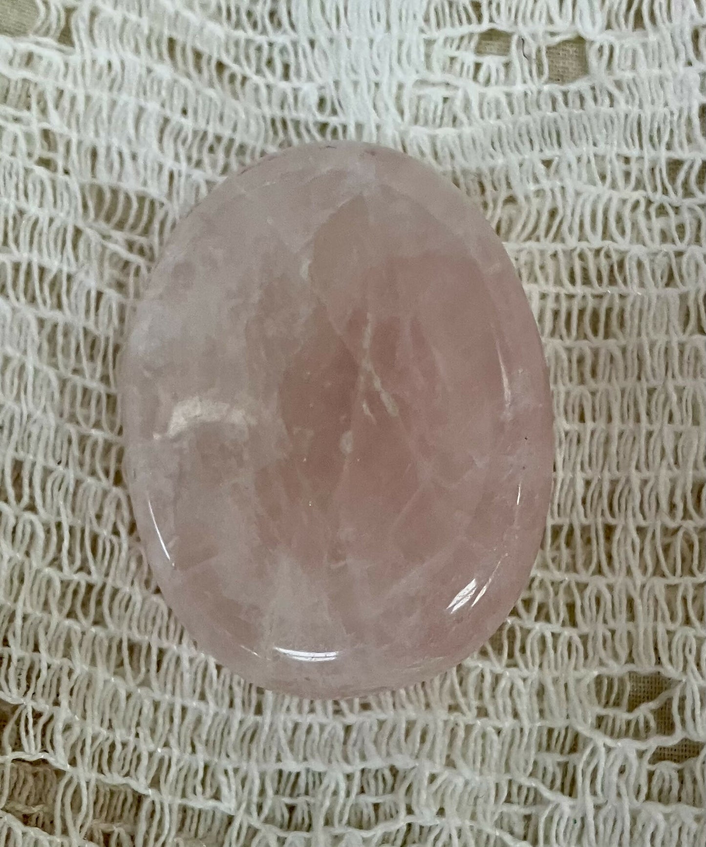 crystal worry stone #2667
