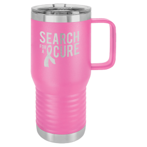 20oz Polar Camel Travel Tumbler w/handle - Engraved with New Ross Logo