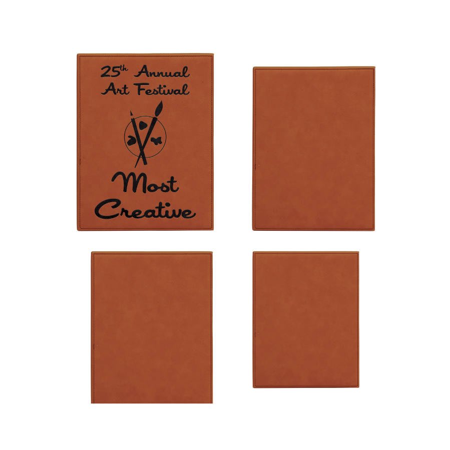 Laserable Leatherette Plaque - your engraving