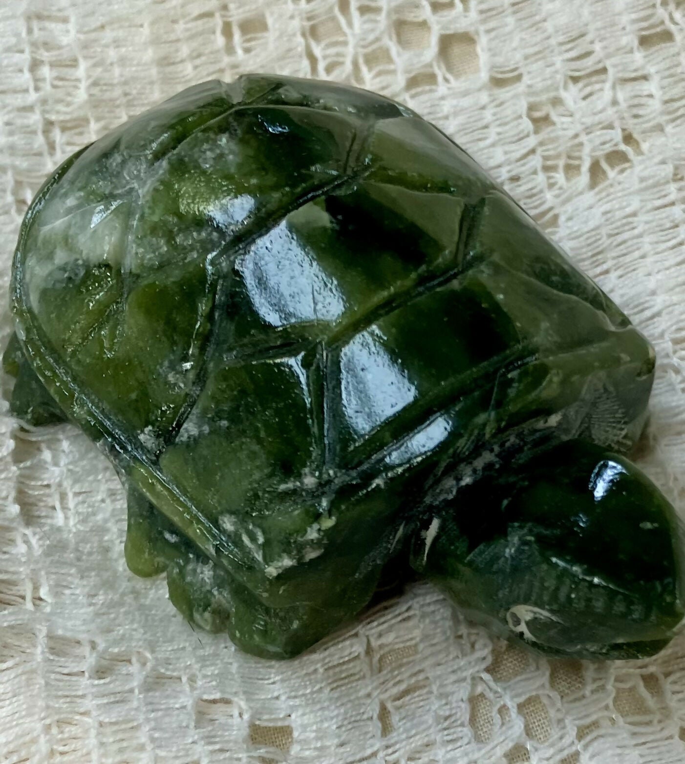 #3186 Jade crystal turtle
