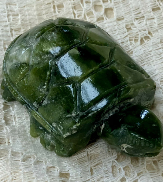 #3186 Jade crystal turtle
