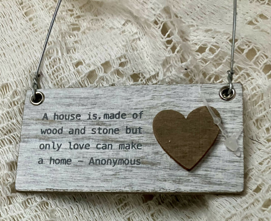 A house mini decor