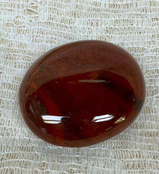 #421 Carnelian palm stone